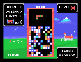 Fa Tetris Screenshot 1